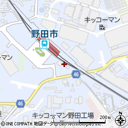茨城急行自動車株式会社　松伏営業所・野田出張所周辺の地図