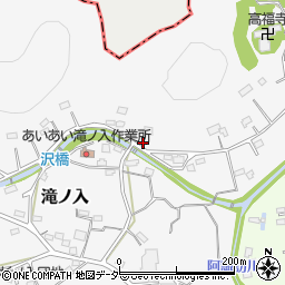 埼玉県入間郡毛呂山町滝ノ入62-1周辺の地図