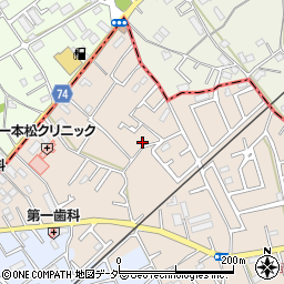 埼玉県鶴ヶ島市下新田44周辺の地図