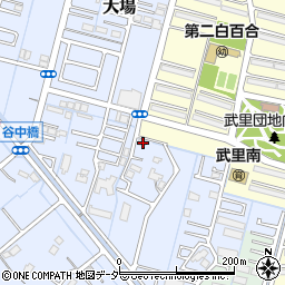埼玉県春日部市大場650周辺の地図