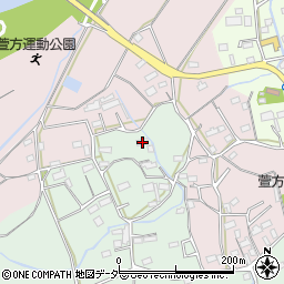 埼玉県坂戸市森戸249周辺の地図