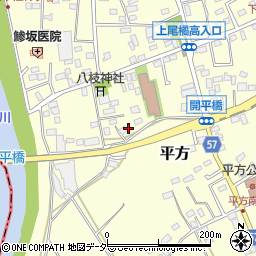 埼玉県上尾市平方481周辺の地図