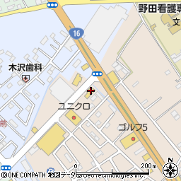 コメ・スタ 野田市本店周辺の地図