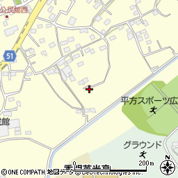 埼玉県上尾市平方1162周辺の地図