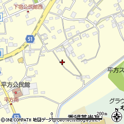 埼玉県上尾市平方1135周辺の地図