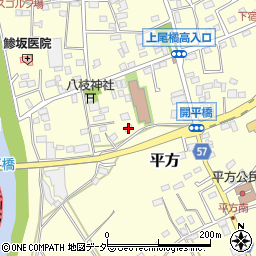 埼玉県上尾市平方482周辺の地図