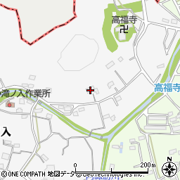 埼玉県入間郡毛呂山町滝ノ入69周辺の地図