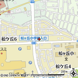 茨城県守谷市松ケ丘5丁目36周辺の地図