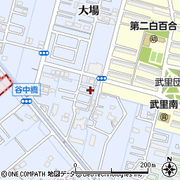 埼玉県春日部市大場659周辺の地図
