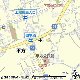 埼玉県上尾市平方942周辺の地図