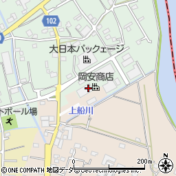 株式会社岡安商店　平方工場周辺の地図