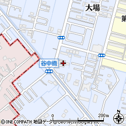 埼玉県春日部市大場690周辺の地図