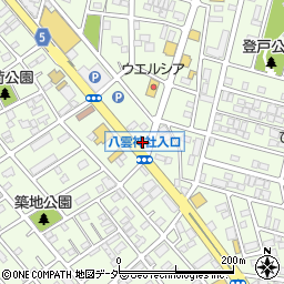 松屋東大宮店周辺の地図