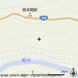 埼玉県秩父市大滝1582周辺の地図