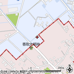 埼玉県春日部市大場302周辺の地図