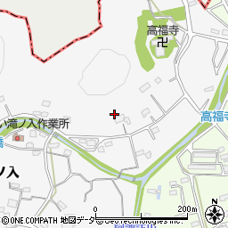 埼玉県入間郡毛呂山町滝ノ入1093周辺の地図