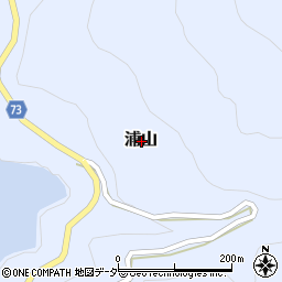 埼玉県秩父市浦山周辺の地図