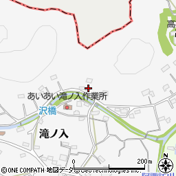 埼玉県入間郡毛呂山町滝ノ入125周辺の地図