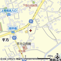 埼玉県上尾市平方925-1周辺の地図