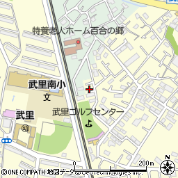 埼玉県春日部市大枝587周辺の地図