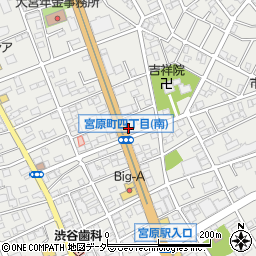 株式会社オキナヤ　さいたま支店・第３営業部周辺の地図