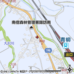 長野県茅野市金沢2481周辺の地図