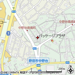 千葉県野田市中野台912-16周辺の地図