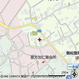 埼玉県坂戸市厚川128-1周辺の地図