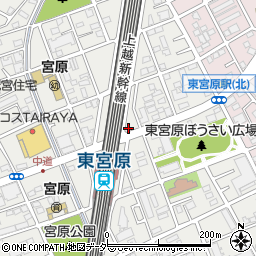 パステル２１東宮原店周辺の地図
