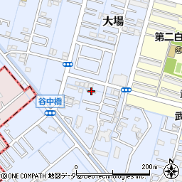 埼玉県春日部市大場681周辺の地図