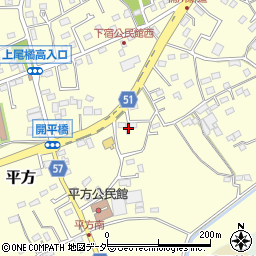 埼玉県上尾市平方925周辺の地図