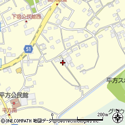 埼玉県上尾市平方1138周辺の地図