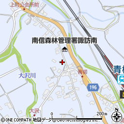 長野県茅野市金沢2088周辺の地図
