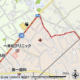 埼玉県鶴ヶ島市下新田64周辺の地図