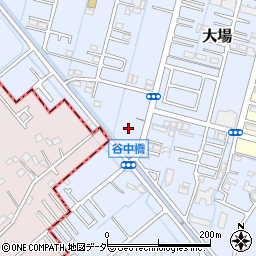 埼玉県春日部市大場696周辺の地図