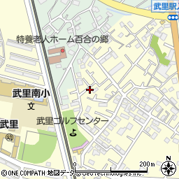 埼玉県春日部市大枝584周辺の地図