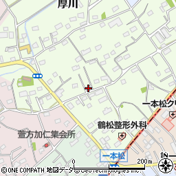埼玉県坂戸市厚川116周辺の地図