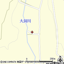 岐阜県郡上市高鷲町鮎立1822周辺の地図