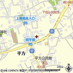 埼玉県上尾市平方949周辺の地図