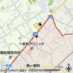 埼玉県鶴ヶ島市下新田37周辺の地図