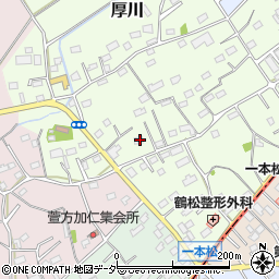 埼玉県坂戸市厚川119-2周辺の地図