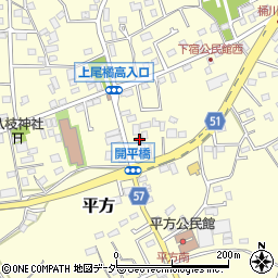 埼玉県上尾市平方946周辺の地図