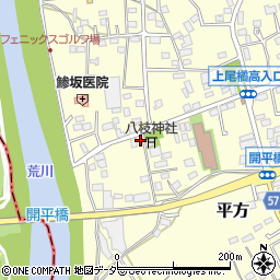 埼玉県上尾市平方473周辺の地図