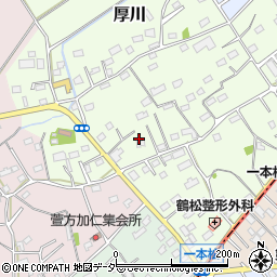 埼玉県坂戸市厚川120-3周辺の地図