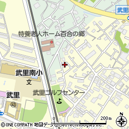 埼玉県春日部市大枝605周辺の地図