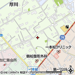 埼玉県坂戸市厚川39-6周辺の地図