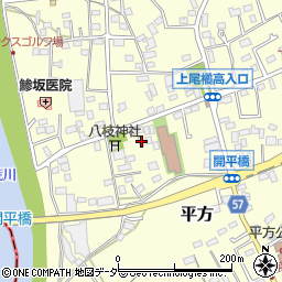 埼玉県上尾市平方493周辺の地図