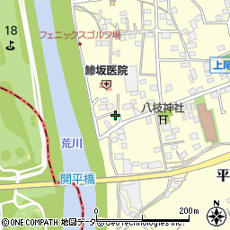 埼玉県上尾市平方2693周辺の地図