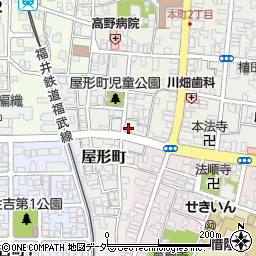和田屋商店周辺の地図