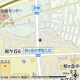 茨城県守谷市松ケ丘5丁目35周辺の地図